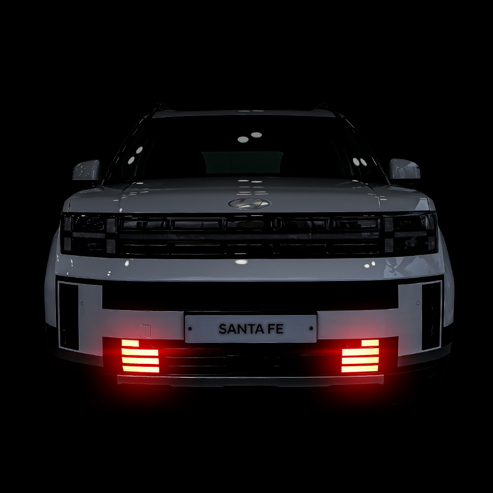 [오카] 디올뉴 싼타페 MX5 호환 프론트 범퍼 리플렉터 반사 스티커 31,000원