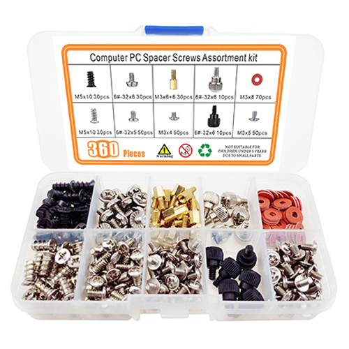 올커버 PC용 조립나사세트 컴퓨터 DIY 나사 360p 세트 10,900원