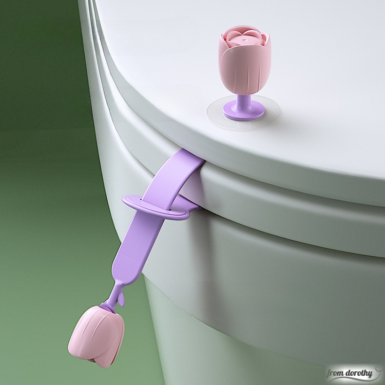 프롬도로시 변기 커버 손잡이 세트 튤립 사랑 11,060원