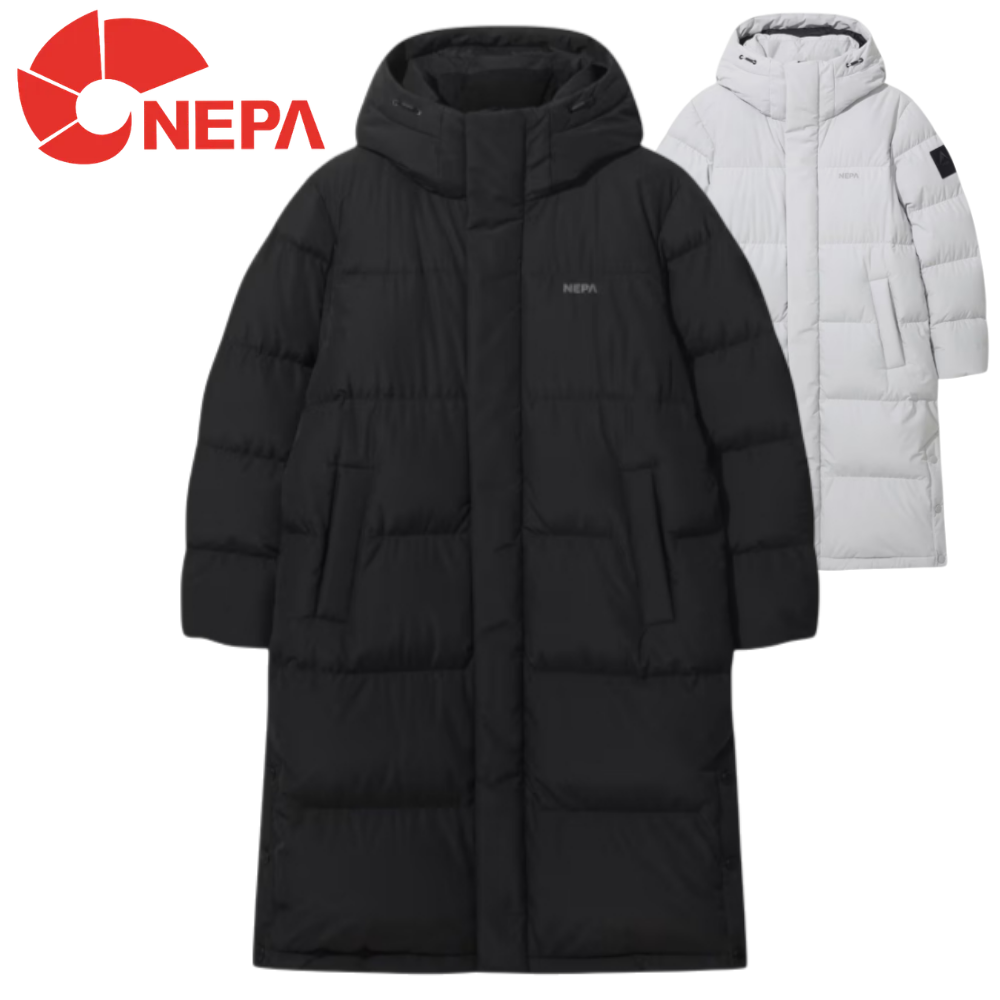[백화점발송] 네파 남녀공용 롱패딩 방한 방풍 보온 등산 여행 캠핑 낚시 트래킹 이월상품 파카 점퍼 209,900원