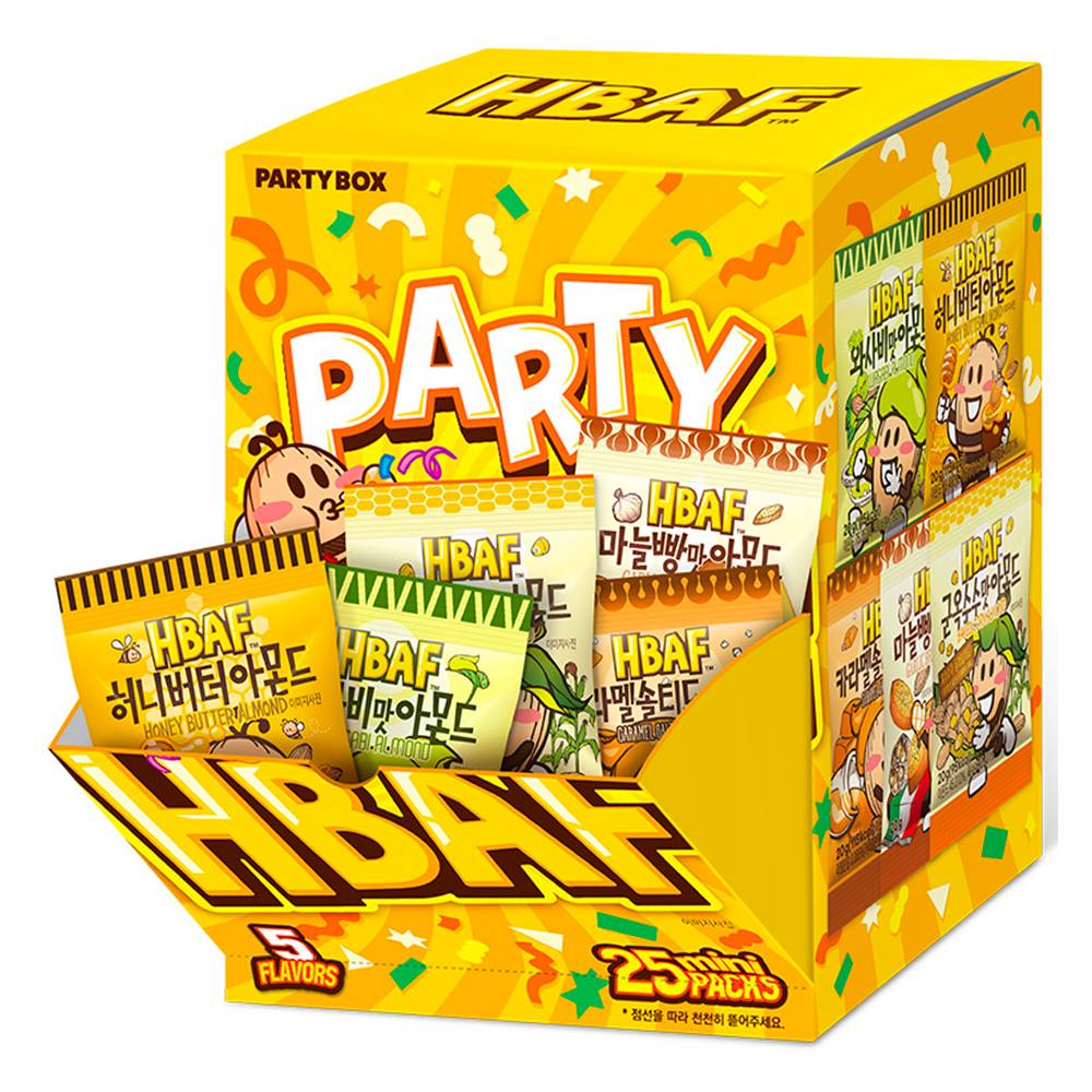 바프 미니 파티박스 옐로우 5종 18,900원