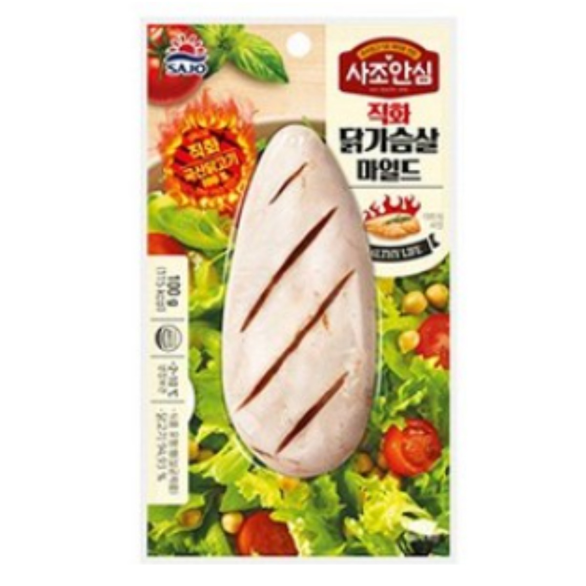 [사조대림] 직화 닭가슴살 마일드, 100g, 10개 16,800원