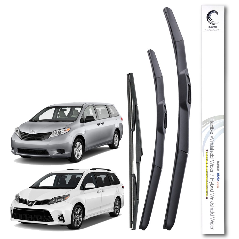 레이븐 토요타 시에나 와이퍼 운전석+조수석 세트 700+500 3세대 4세대 31,500원