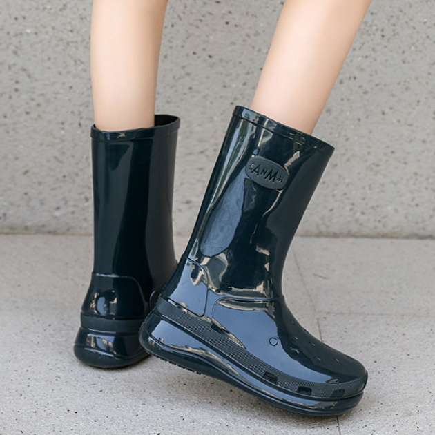 MJ21 소녀감성 여성용 롱 레인부츠 미끄럼방지 장화 24,800원