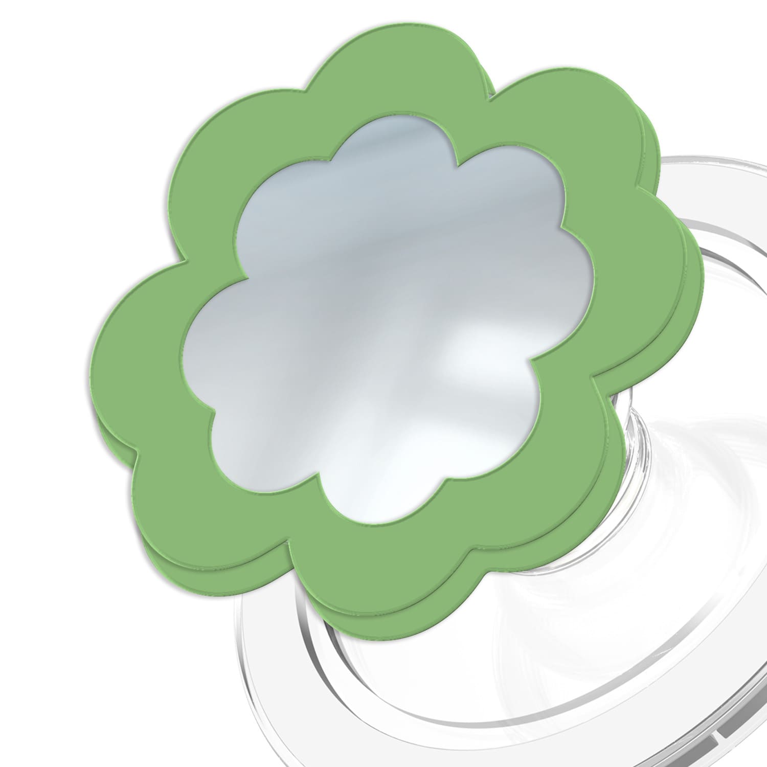 168cm 맥세이프 그립톡 거울 핸드폰거치대 네잎클로버, 1개 15,800원