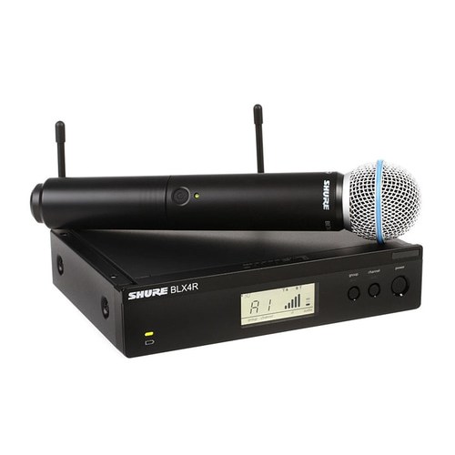슈어 SHURE BLX24R/BETA58 무선 핸드 마이크 세트 랙장착 BLX24RK/BETA58 871,000원