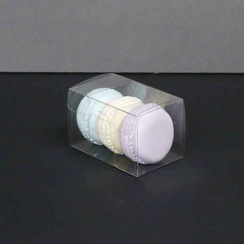 [대량할인] 아임팩킹 투명 마카롱 케이스 3구(간지포함), 50개, 투명케이스 23,800원