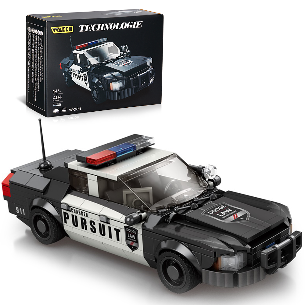 Wakku 시티 닷지경찰차 블럭 폴리스 자동차 레고호환블럭 Pcs404, 1개 25,900원