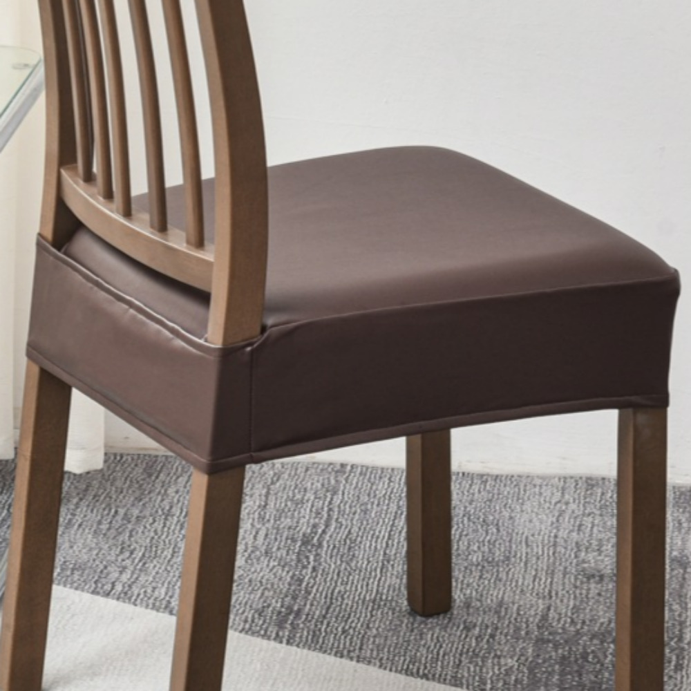 어노에즈 간편한 식탁 의자 가죽 커버, 6개, 카멜브라운 73,900원