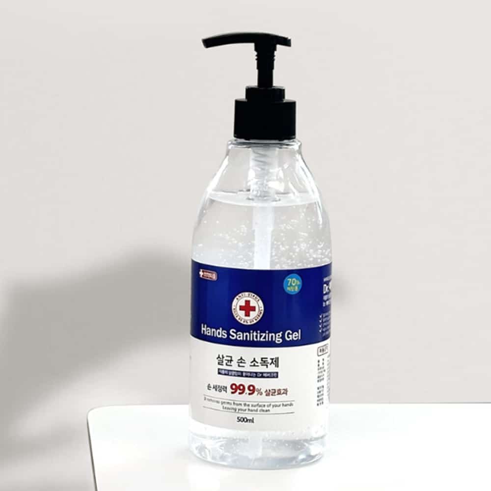 닥터에버그린 손소독제 500ml 젤형 식당 병원용 3,650원
