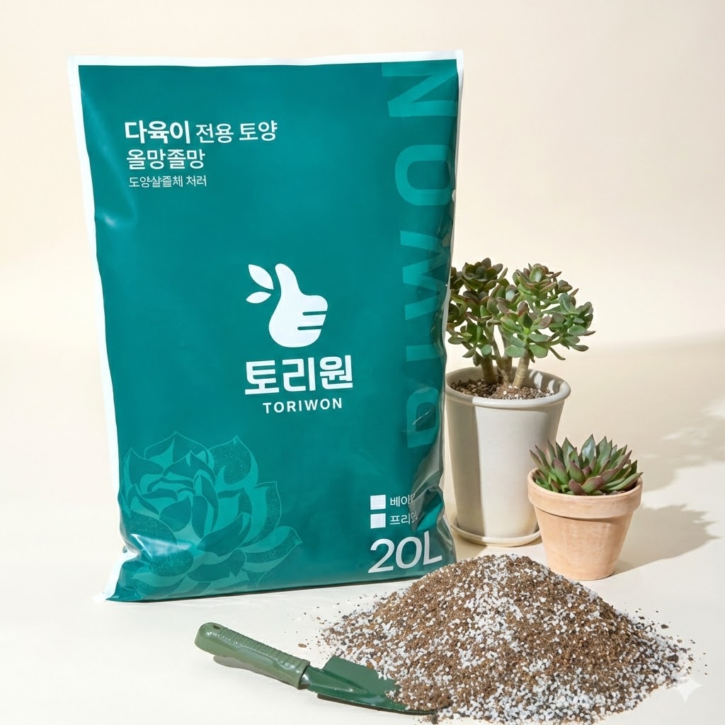 [다육이흙] [대용량] 분갈이흙 다육식물전용 배합토 선인장흙 썩음방지 뿌리활착 [토양살충제], 20L, 1개, 현재가 20,000원
