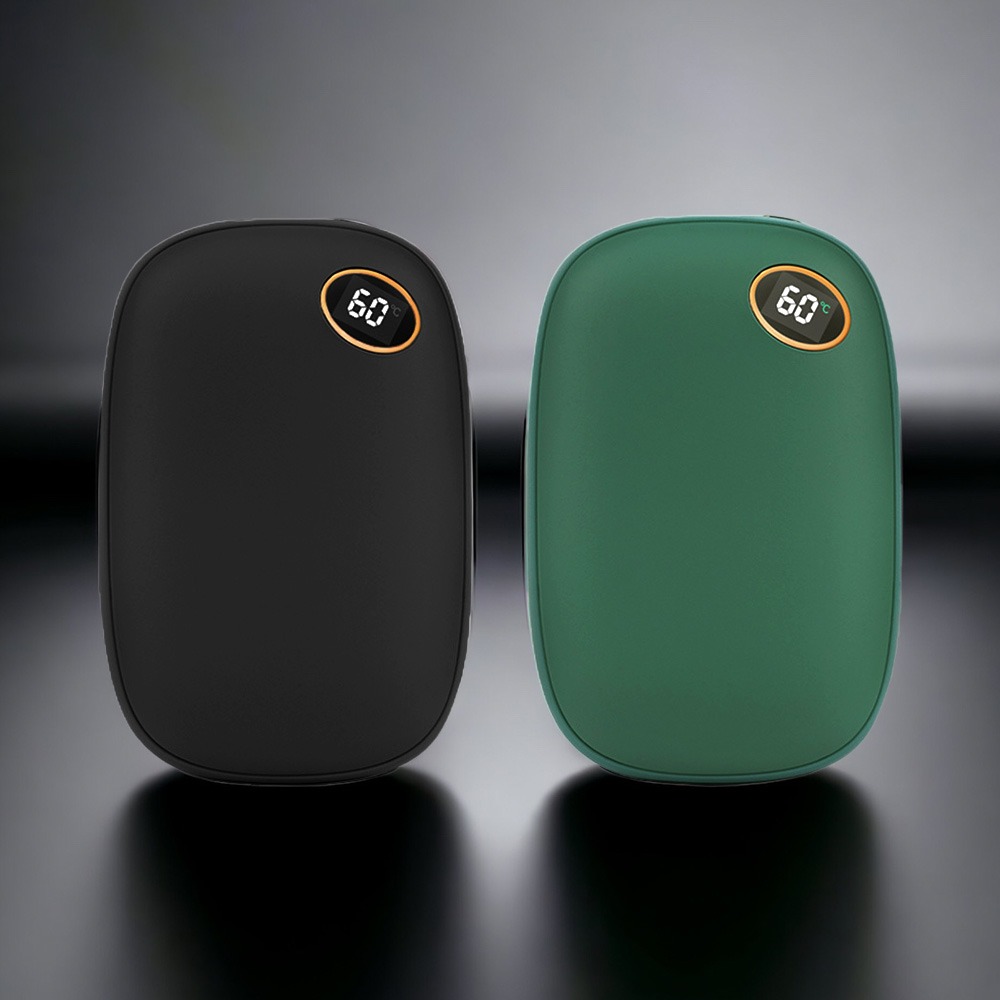 마농 스톤 LED 휴대용 충전식 전기 손난로 보조배터리 충전식 10000mAh 양면발열, HW-100, [1+1]블랙+그린 58,000원