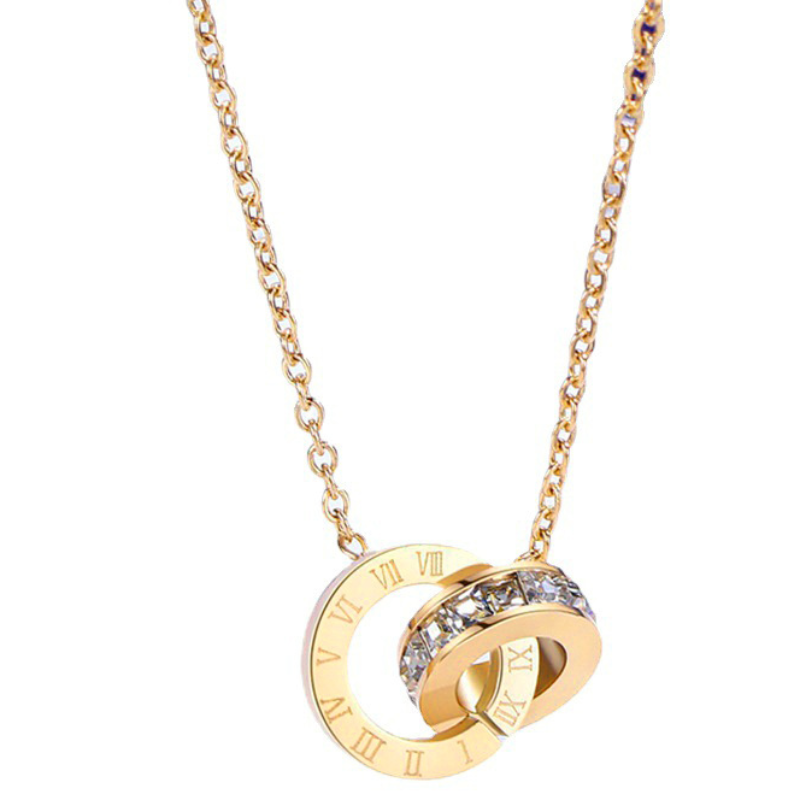 디아우드 14k 18k 로마 여자 금 목걸이 선물 328,000원