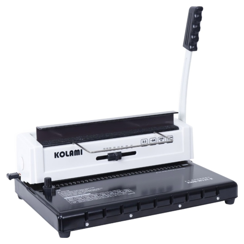 코라미 원형천공 와이어링제본기 KWB-W12 + 링 20p + PP표지 20p + 종이표지 20p + 탈착기 세트 83,000원