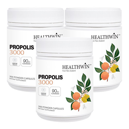 뉴질랜드 헬스윈 프로폴리스 파우더 3000mg, 300정, 3개 144,180원