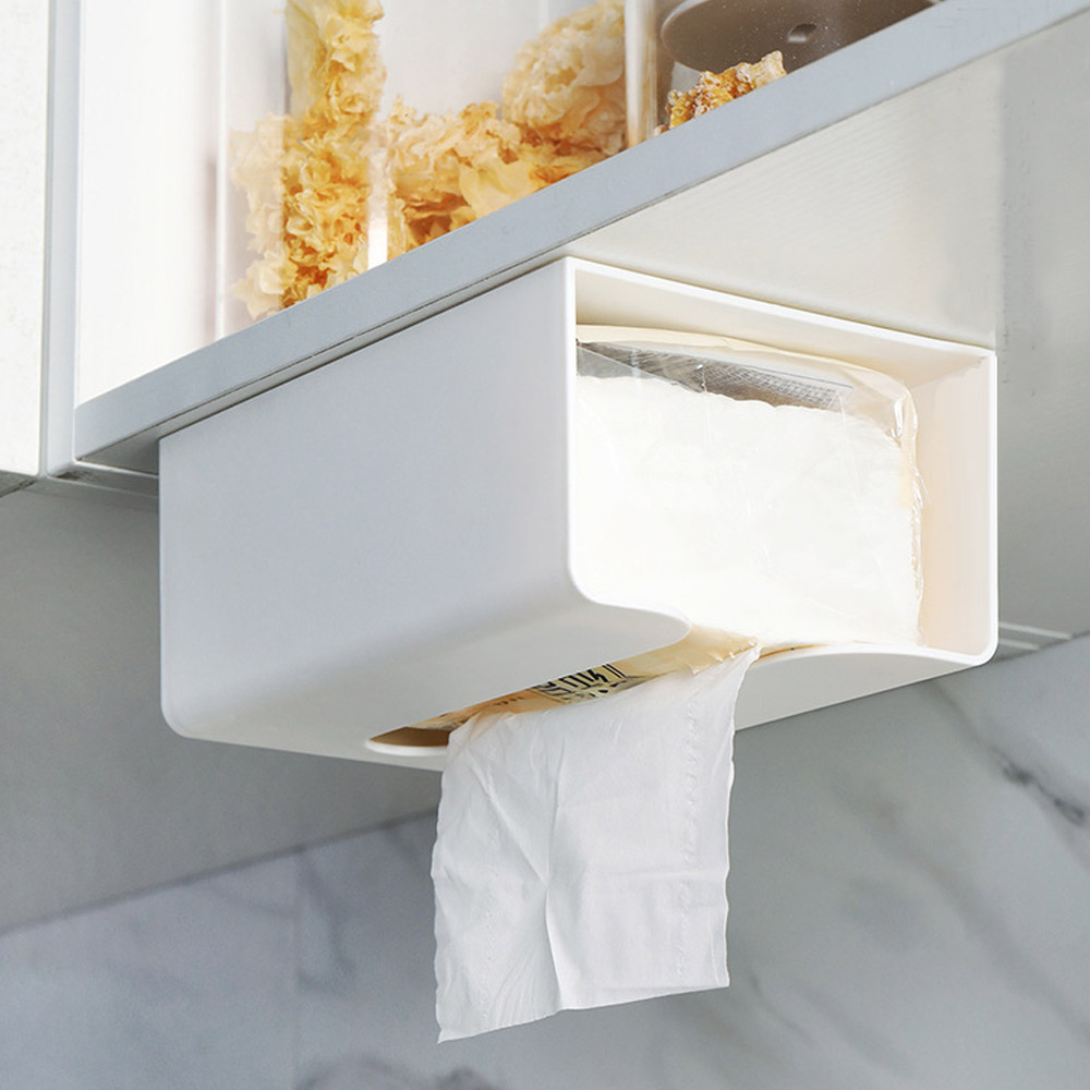 쁘띠끄 걸이식 티슈케이스 접착식홀더 2개입 9,000원