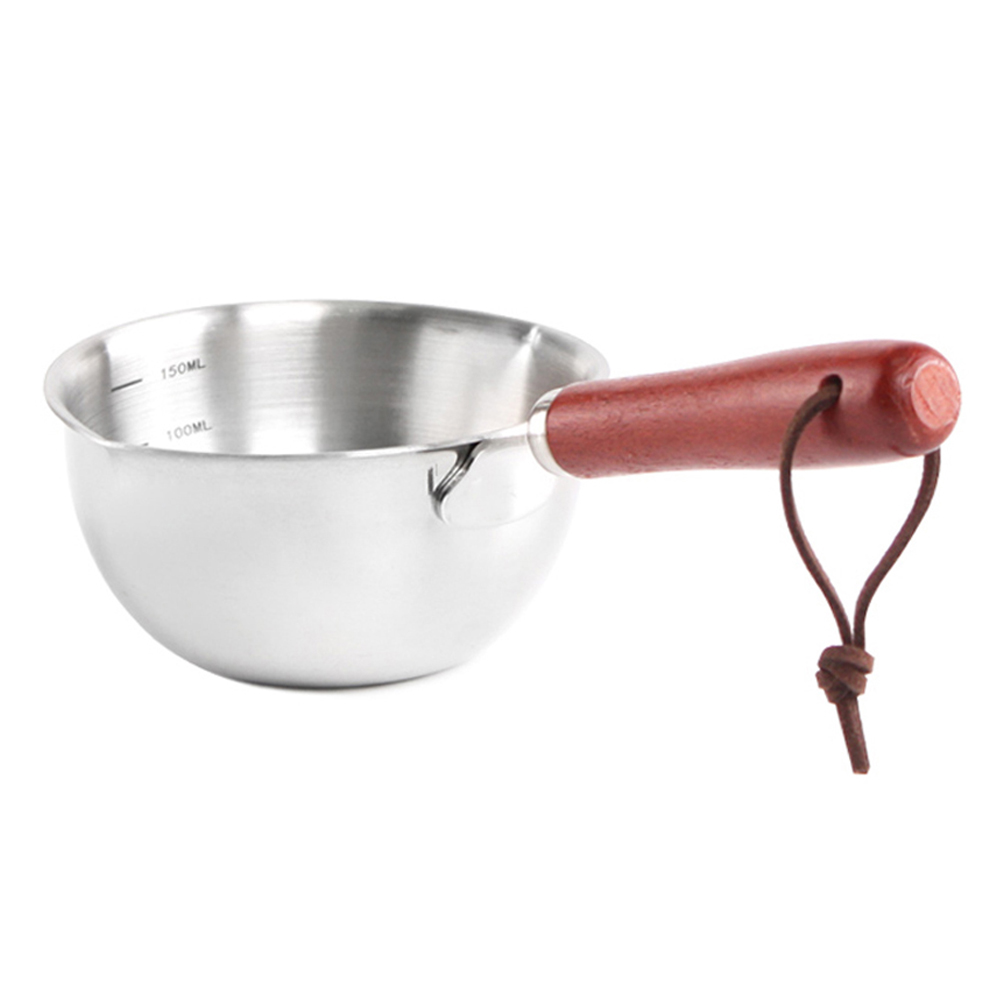 코빙 304 스텐 우드 손잡이 소스 밀크팬 150ml, 9cm, 혼합색상, 1개 8,500원