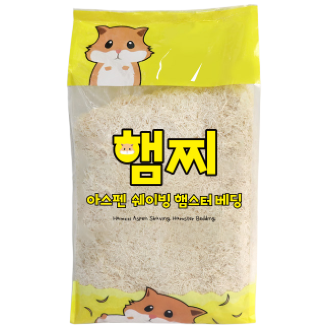 햄찌 아스펜 쉐이빙 햄스터 베딩 10L + 밀라모어 먼지없는 아스펜 소프트 베딩 2kg 세트 18,950원