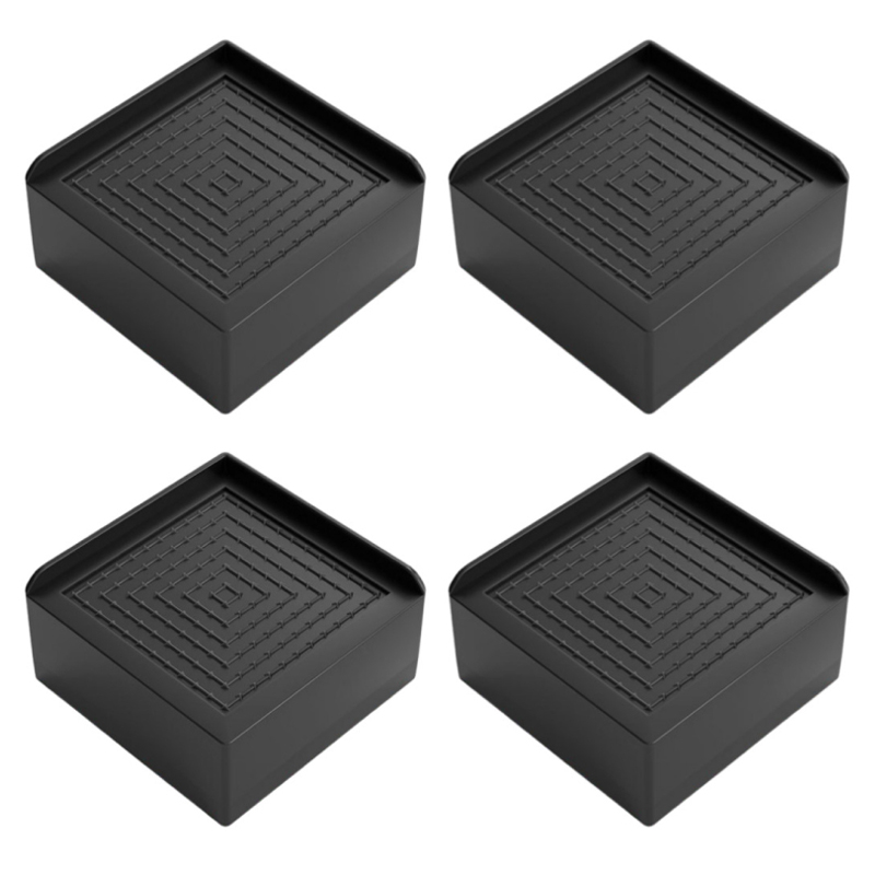 엘로템즈 높이조절 가구받침대 1단, 블랙, 4개 12,550원