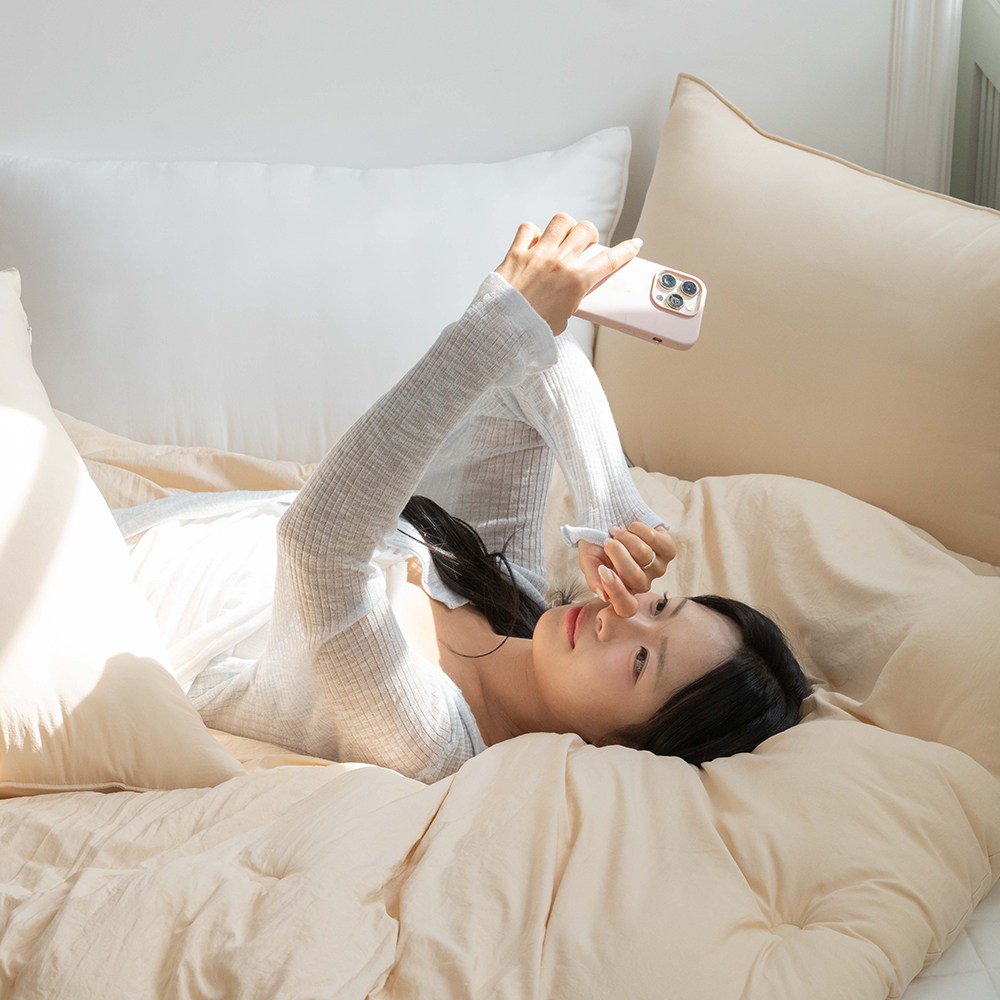 [국내생산]도르리 마이크로 M2워싱 알러지케어 항균 진드기방지 인증 차렵이불 88,800원