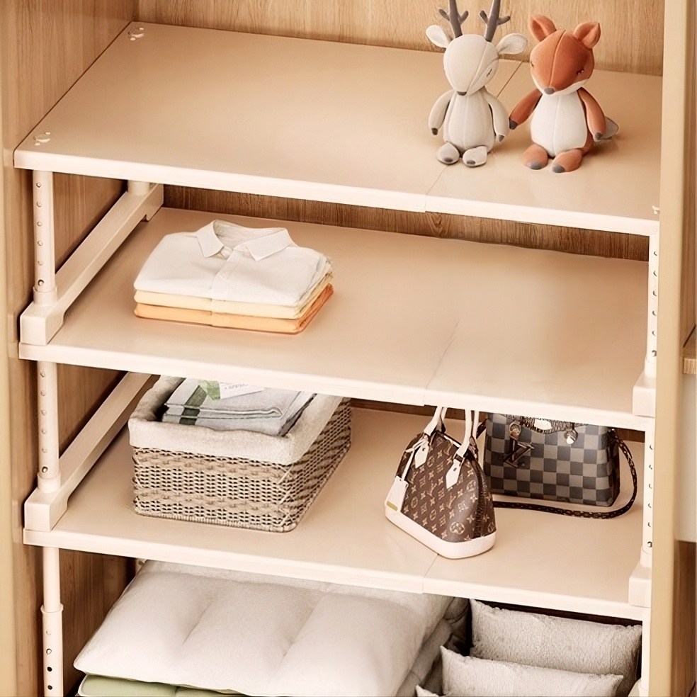 VANKIN 길이 높이 조절 가능한 옷장 정리 선반 42,900원