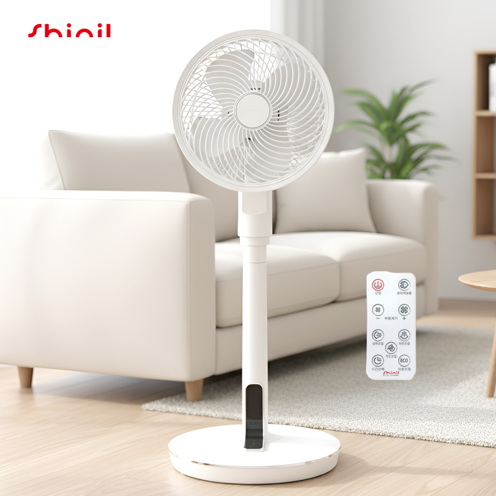 신일 BLDC 에어 서큘레이터 가정용 저소음 타이머 리모컨블랙/화이트 26년형, 화이트색상 169,000원
