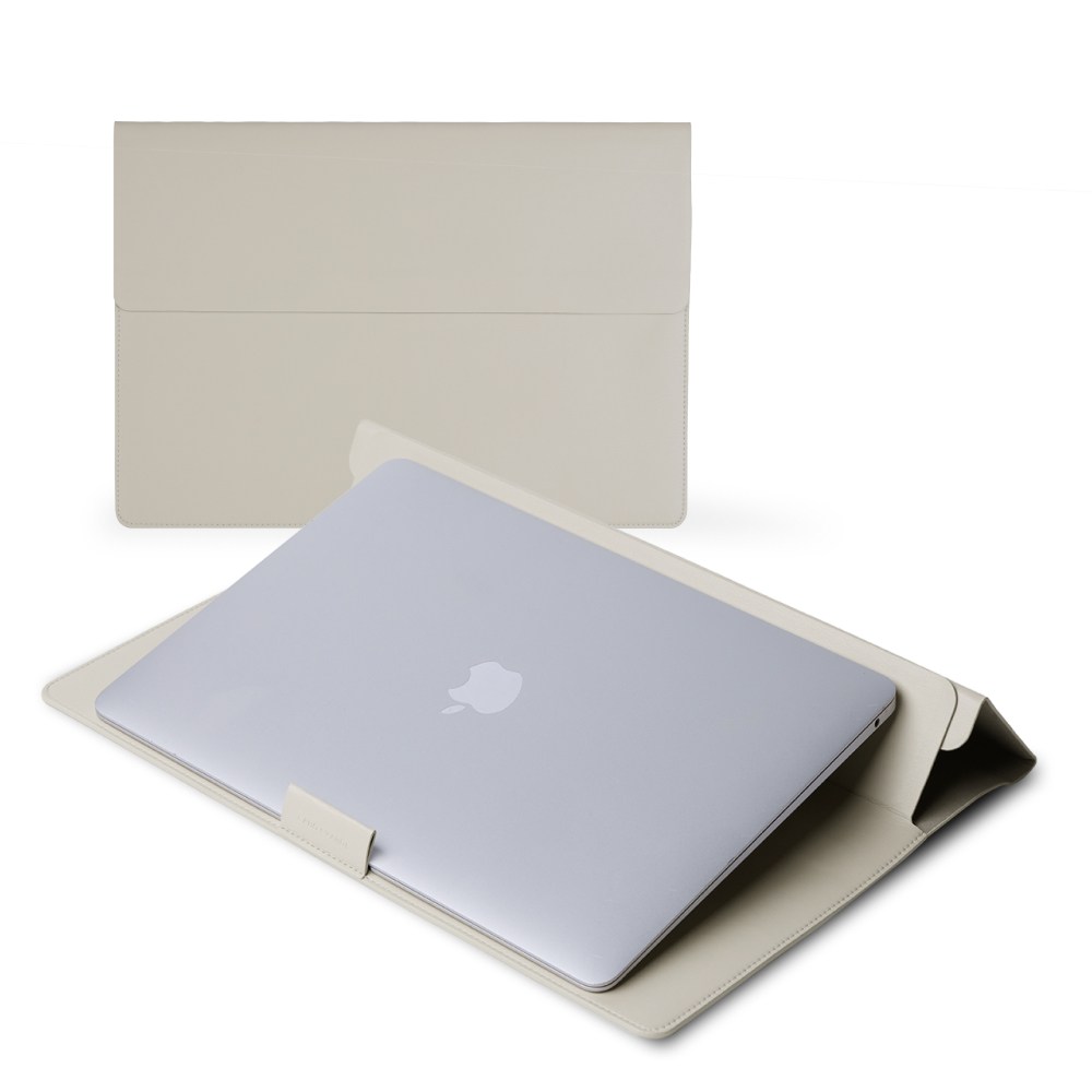 라보바르데 노트북 맥북 LG 그램 파우치 13 14 15 16 인치 거치대 겸용 케이스 가방, 라이트그레이 59,000원
