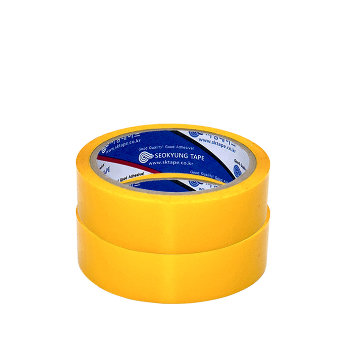 일반컬러 셀로판테이프 (24mm - ) 옐로우, 4개 6,100원