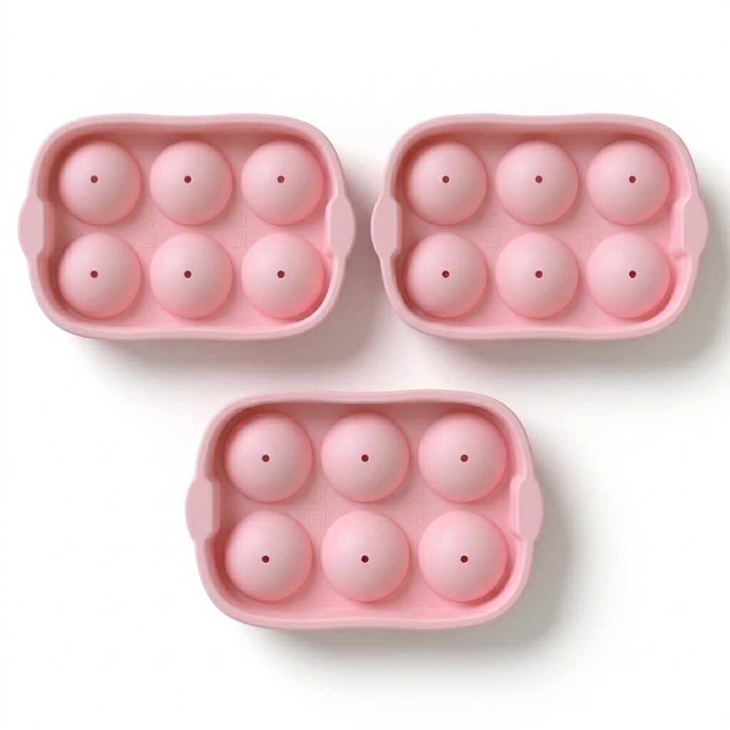 루리코리아 국산 아이스볼 얼음 틀 하이볼 위스키 그레이, 핑크, 3개 43,900원