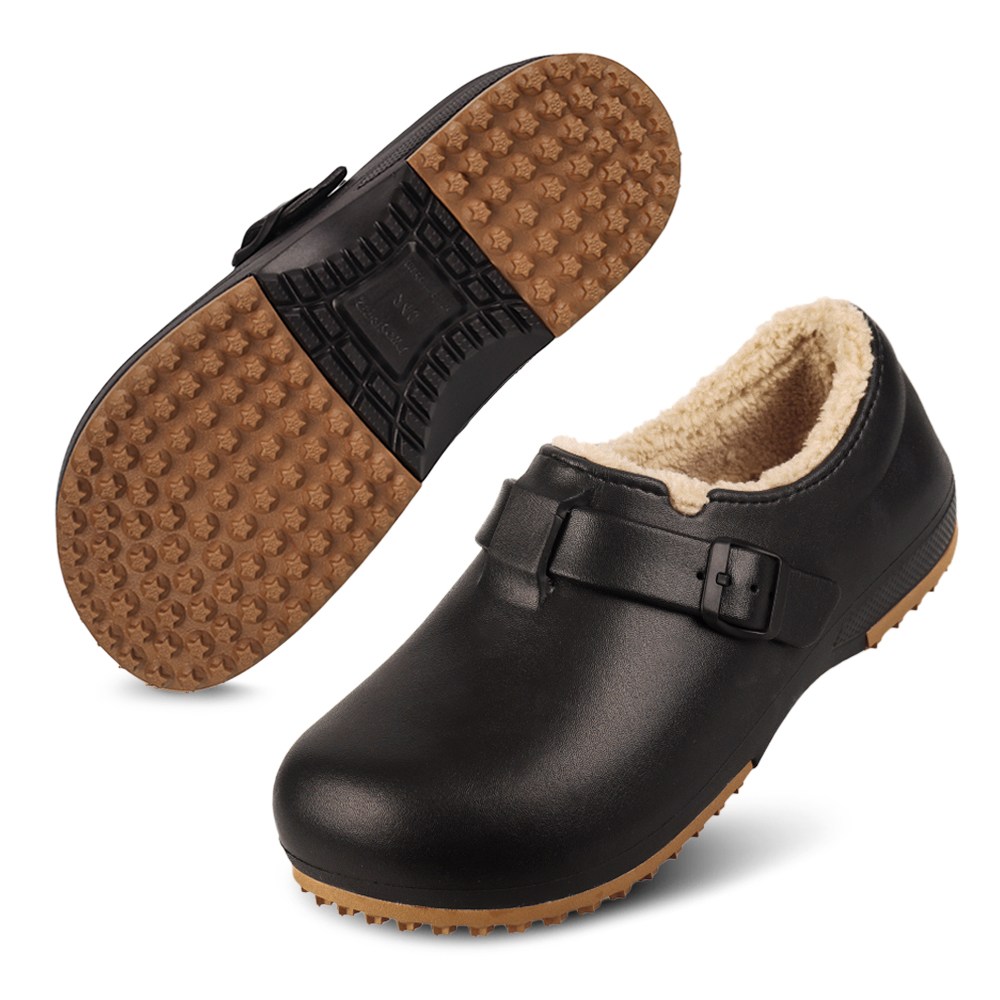 슈퍼카미트 겨울용 프로 셰프 핏 미끄럼방지 버클 방한 방수 털 주방화 35,900원