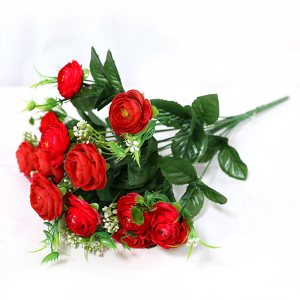 조아트 나난장미 조화 꽃다발, 레드, 3개 17,700원