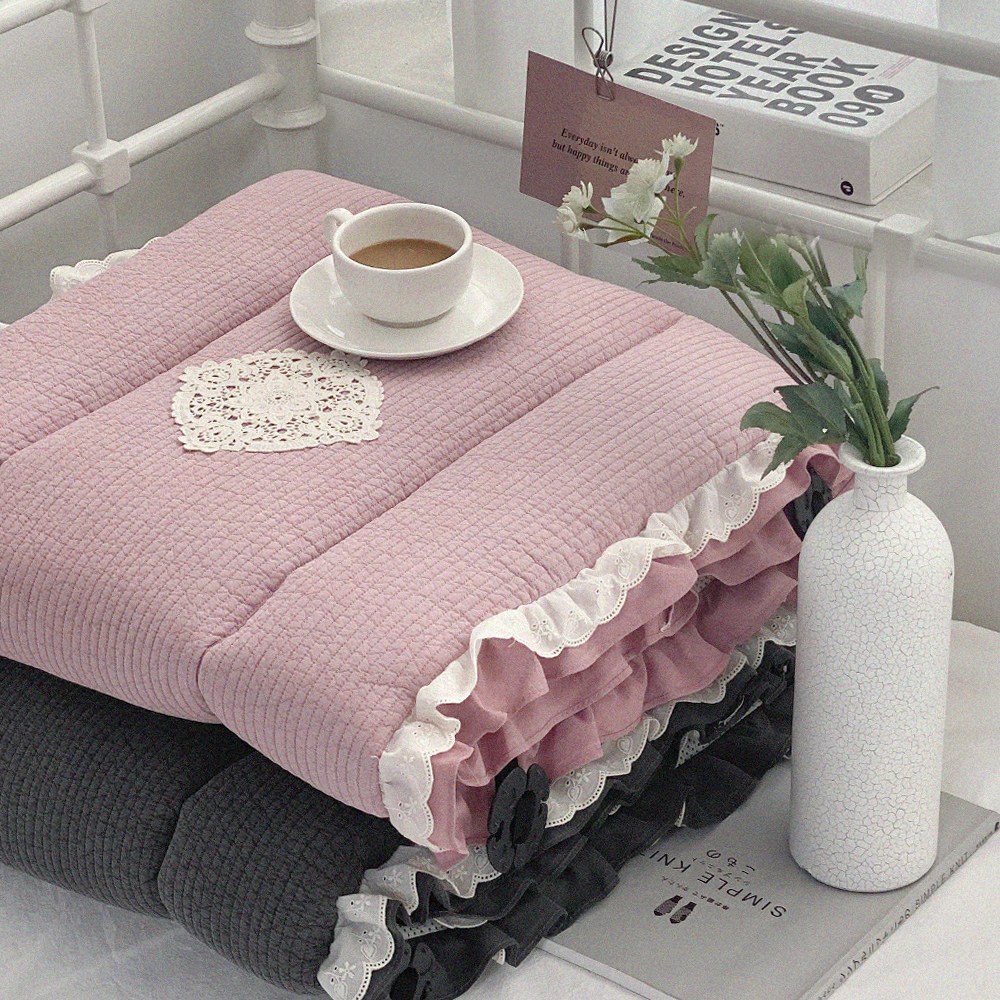 마이룸엔 슈슈 레이스 순면 100수 면 3단방석 / 쇼파패드 / 차량 뒷좌석 매트 50,900원