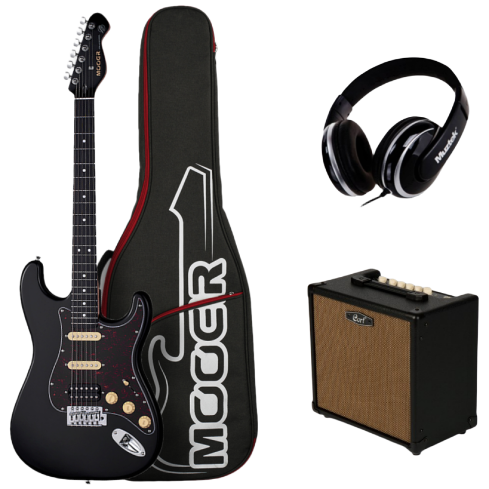 무어 일렉기타 MSC10PRO + 콜트 CM15G 앰프 조합 세트 풀패키지, 블랙, 1개 359,000원