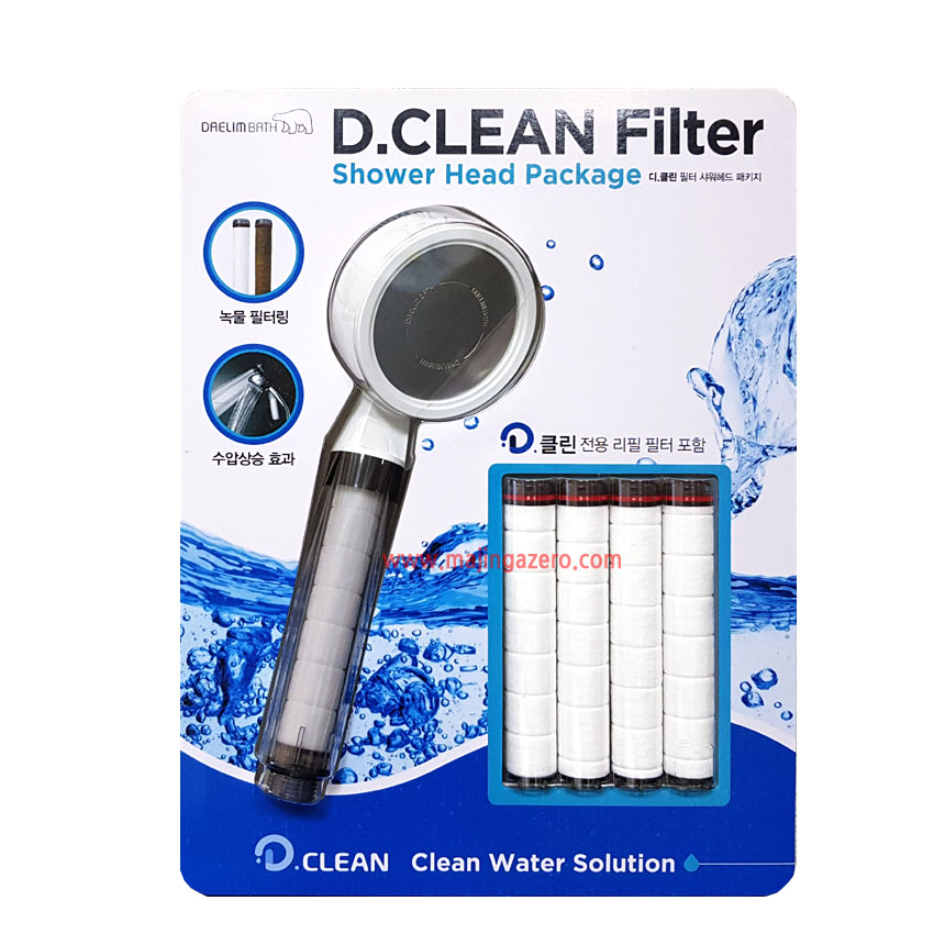 대림바스 디클린 필터 샤워기헤드 세트 샤워기헤드+필터 4개입 34,460원