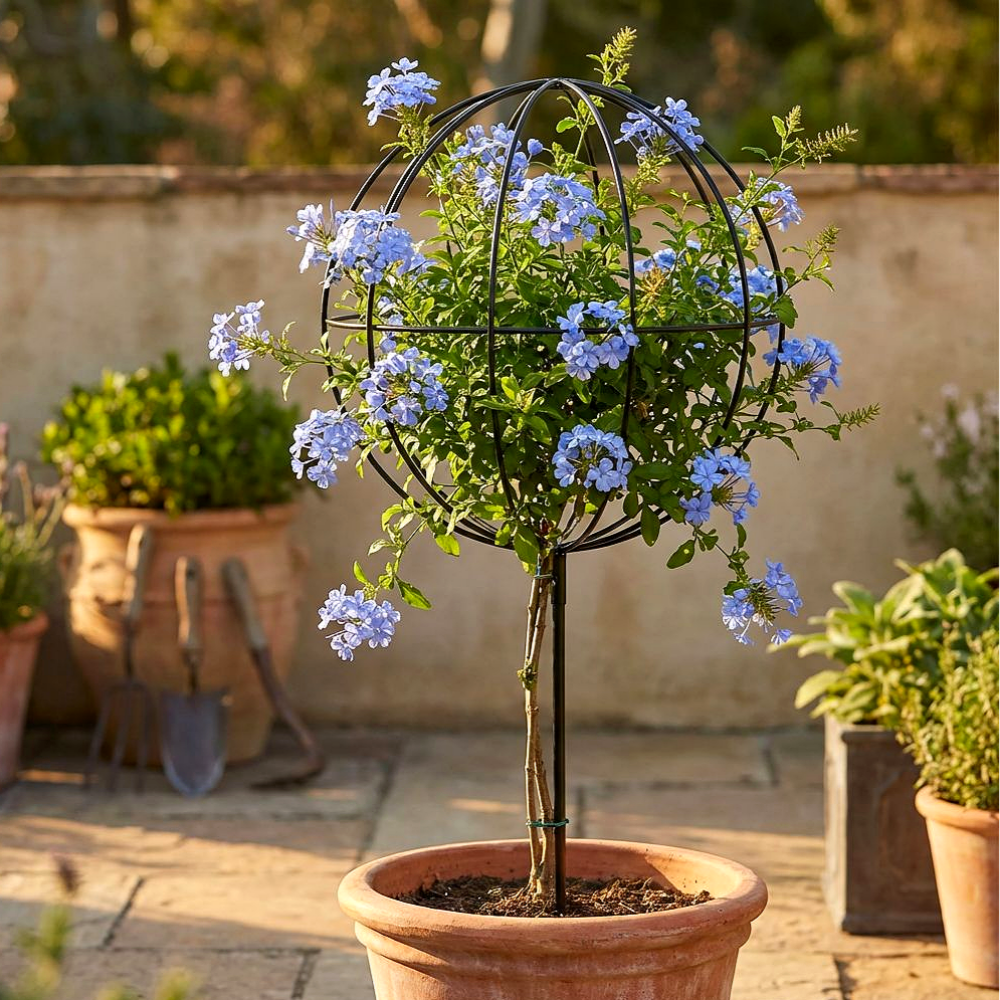 오벨리스크 철제 넝쿨식물지지대 막대사탕형 (대형), 초록색 대형 22,800원