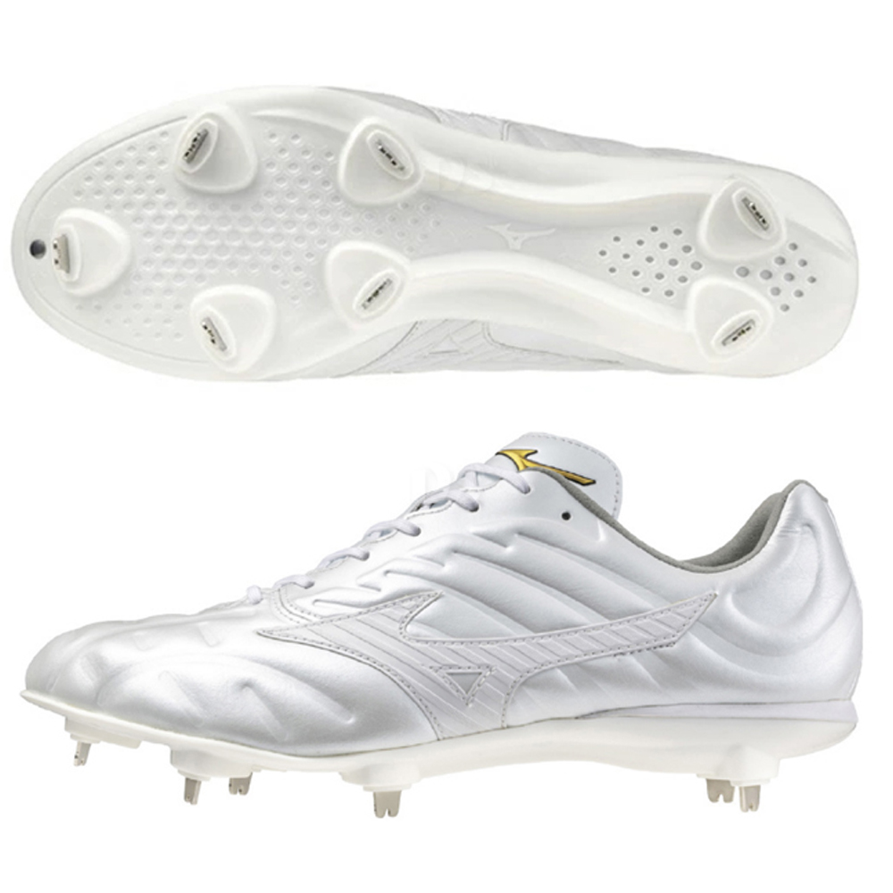 미즈노 버디 징스파이크 일체형징 야구화 화이트 240001 233,100원