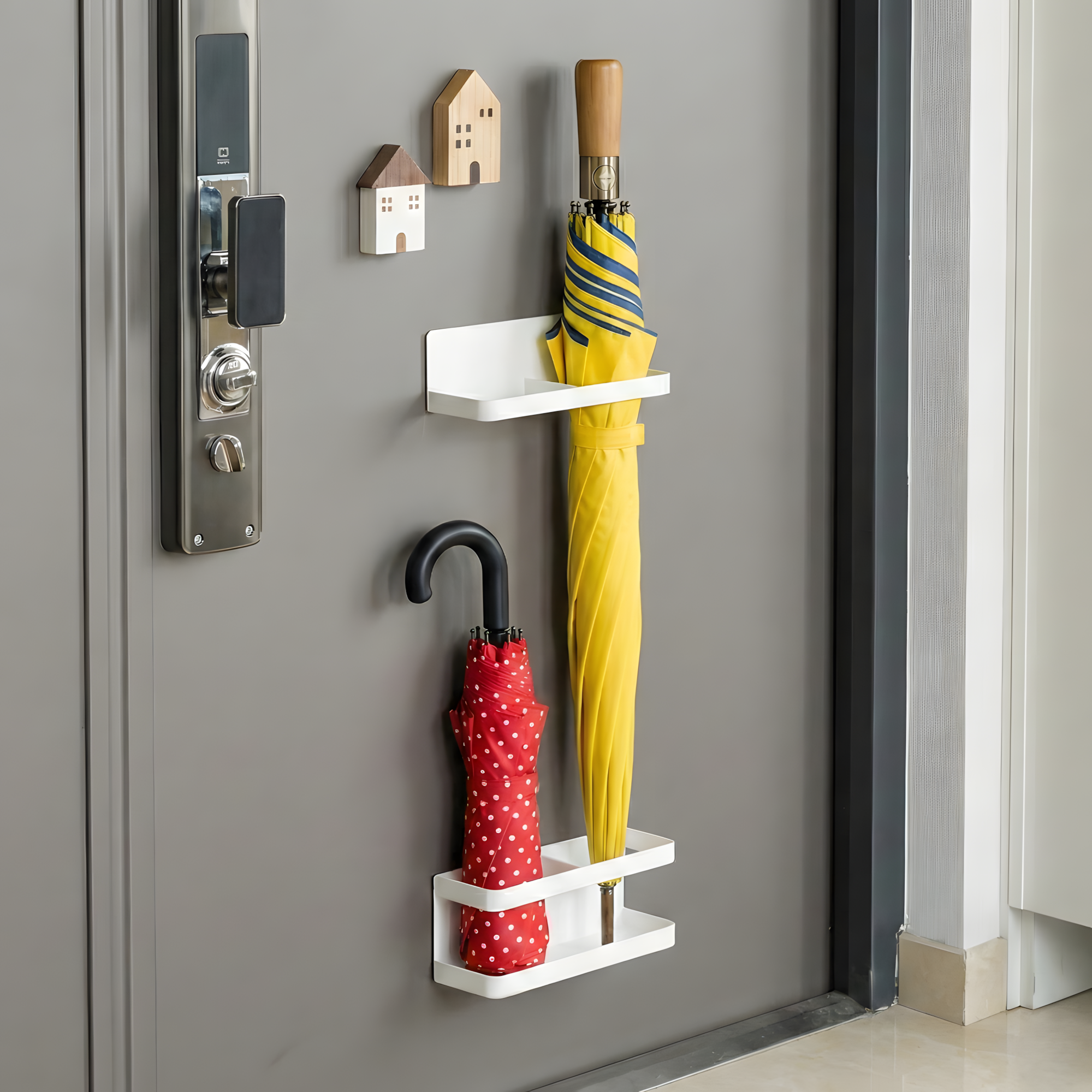 리니코 무타공 초강력 자석 우산꽂이, 화이트, 1개 18,400원