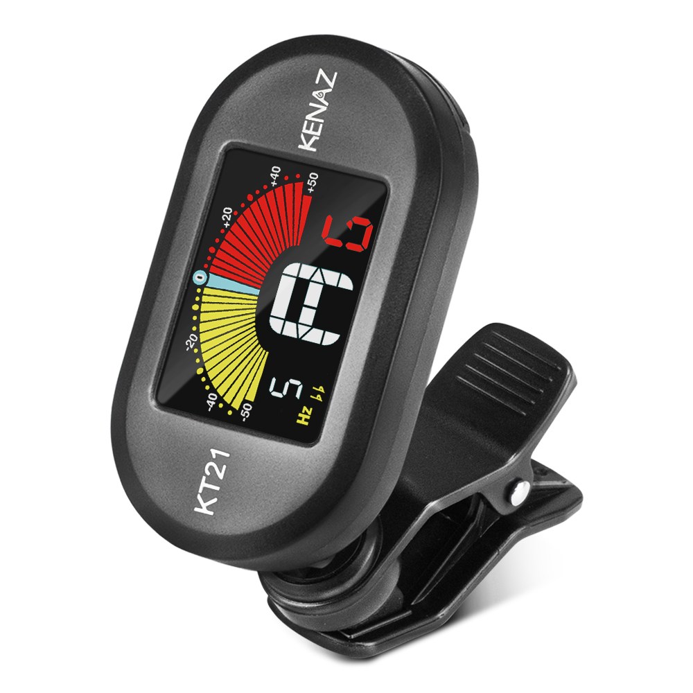 케나즈 KT21 풀컬러 기타튜너 통기타 튜닝기 일렉기타 베이스 바이올린 조율기 우쿨렐레 9,700원