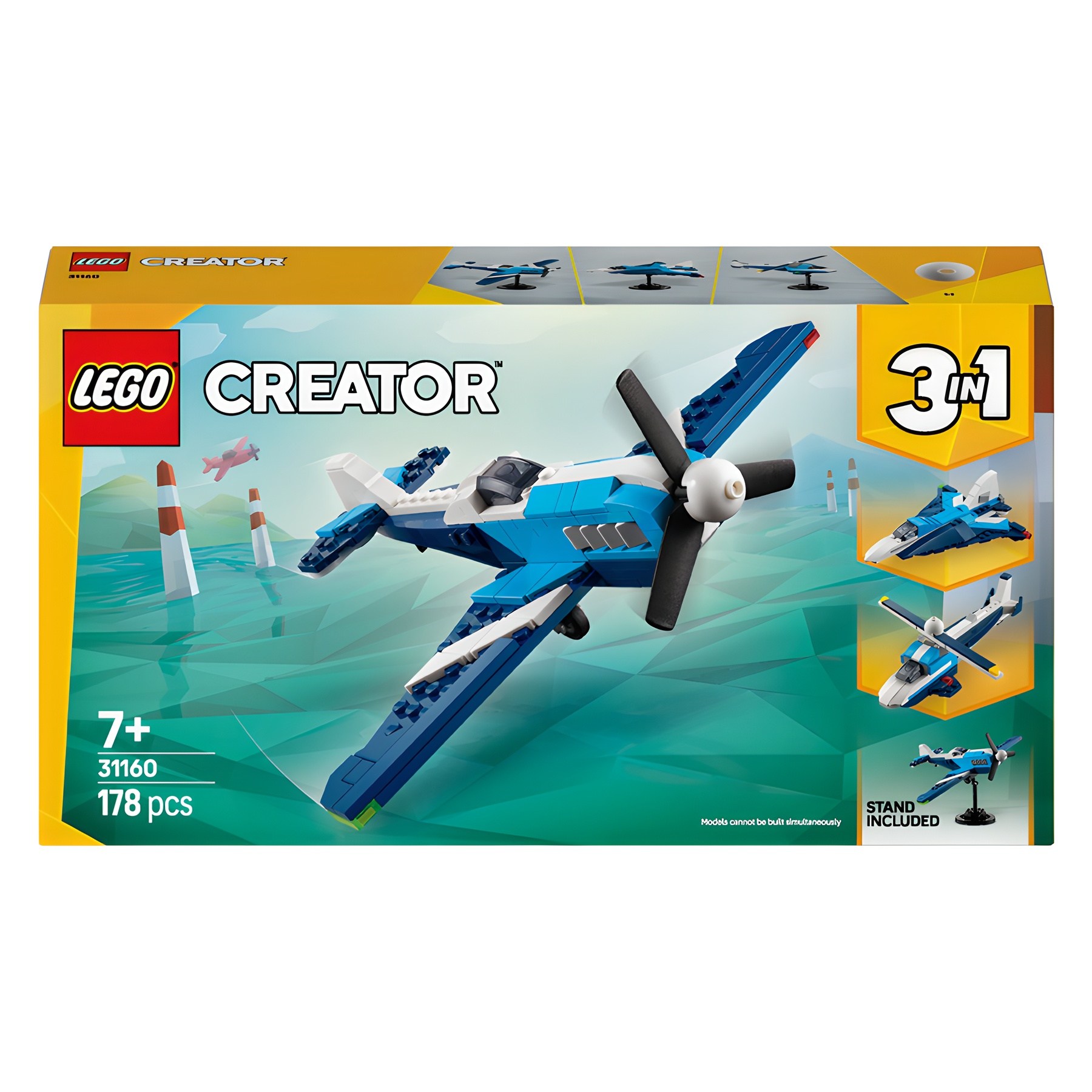 레고 크리에이터 31160 항공기 경주용 비행기 17,980원