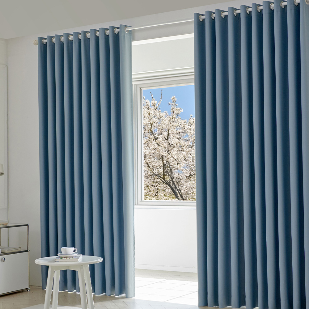 미소홈 버랩 양면 형상기억 암막커튼 2p 156,650원