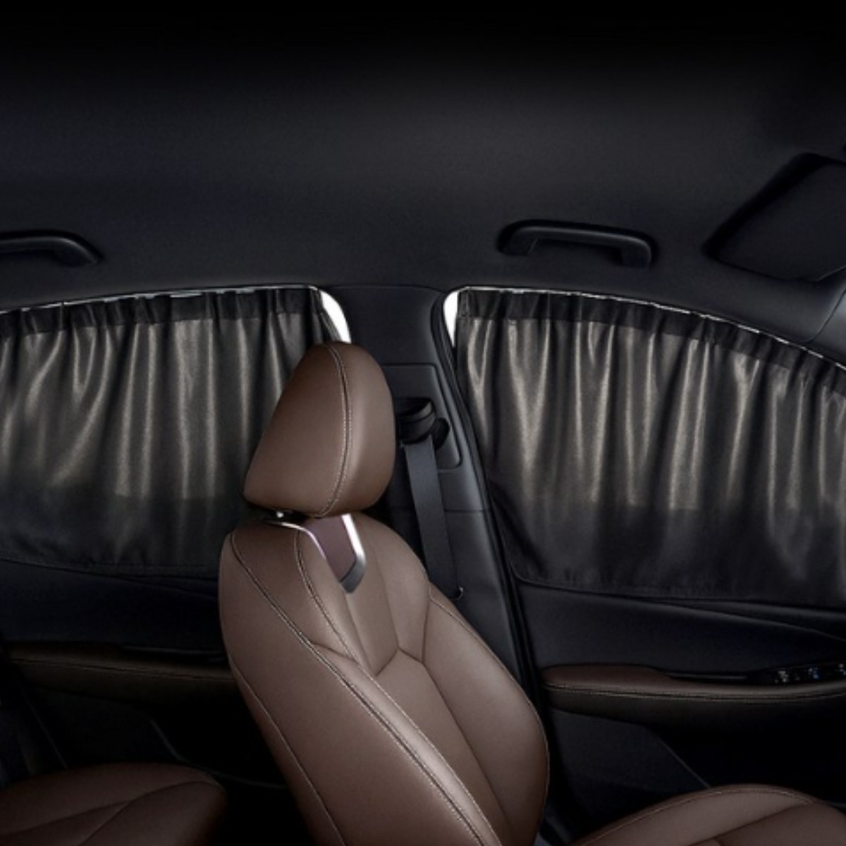 벤비아믹스 투싼 리무진커튼 세트 뒷좌석 커텐 암막 햇빛차단 사생활보호 차박 올뉴 투싼 더뉴 iX 등 00822, 앞뒤풀세트 검정, 1세트 54,500원