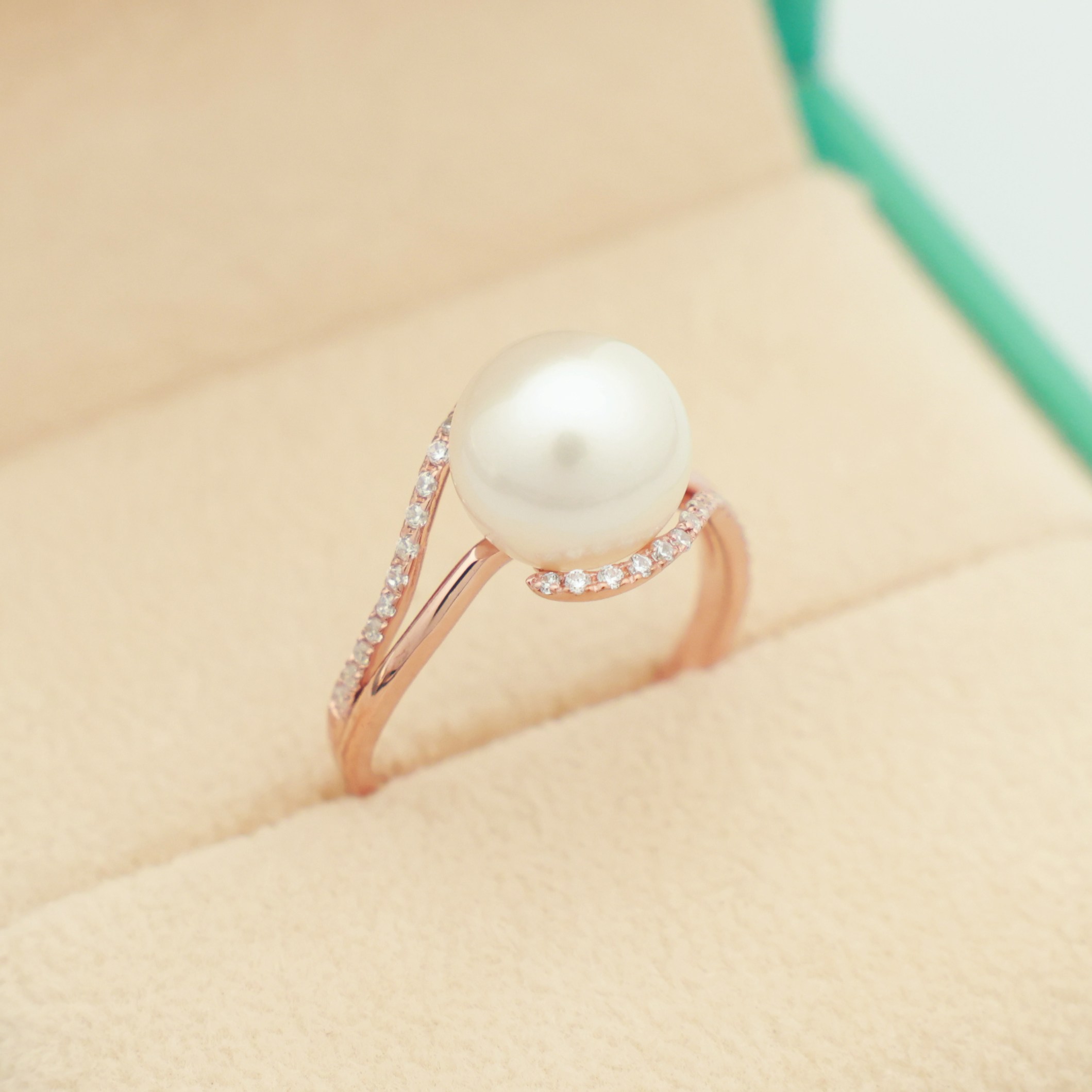 14k 18k 로즈골드 담수진주 반지 패션반지 행운 데일리 선물 레이어드(R269) 체리스쥬얼리 518,850원