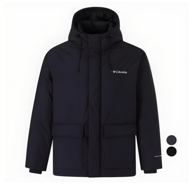 컬럼비아 남성용 심플 하프패딩 C64-YMD307 179,500원