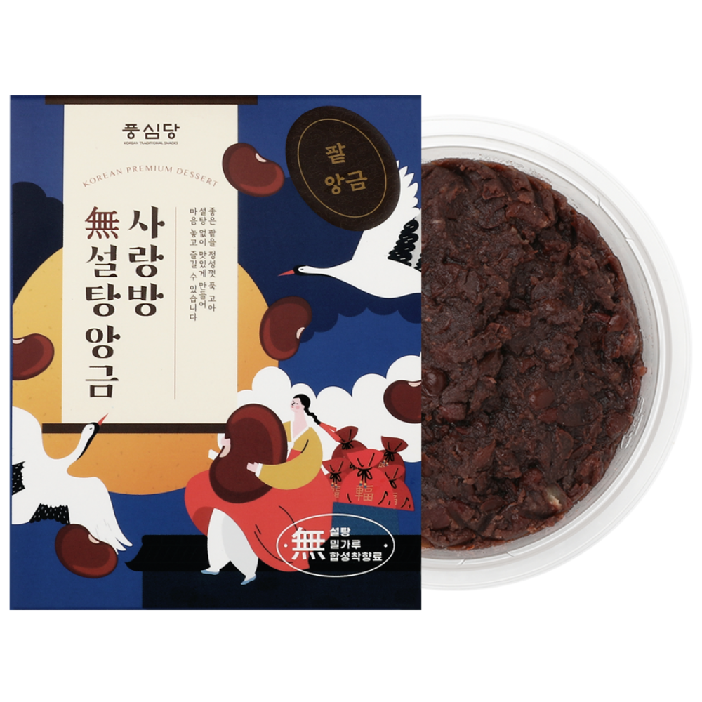 풍심당 무설탕 팥 앙금, 200g, 1개 10,500원