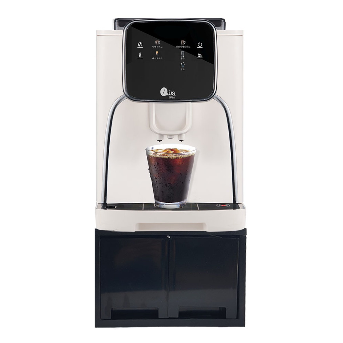 큐어스 1004 화이트 전자동 커피머신 CM1004 화이트 업소용 원두머신 600,000원