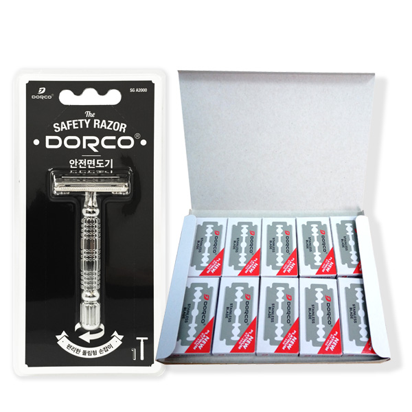 도루코 클래식 수동안전면도기 1개 + 면도날 ST300 100개 무료배송 25,900원