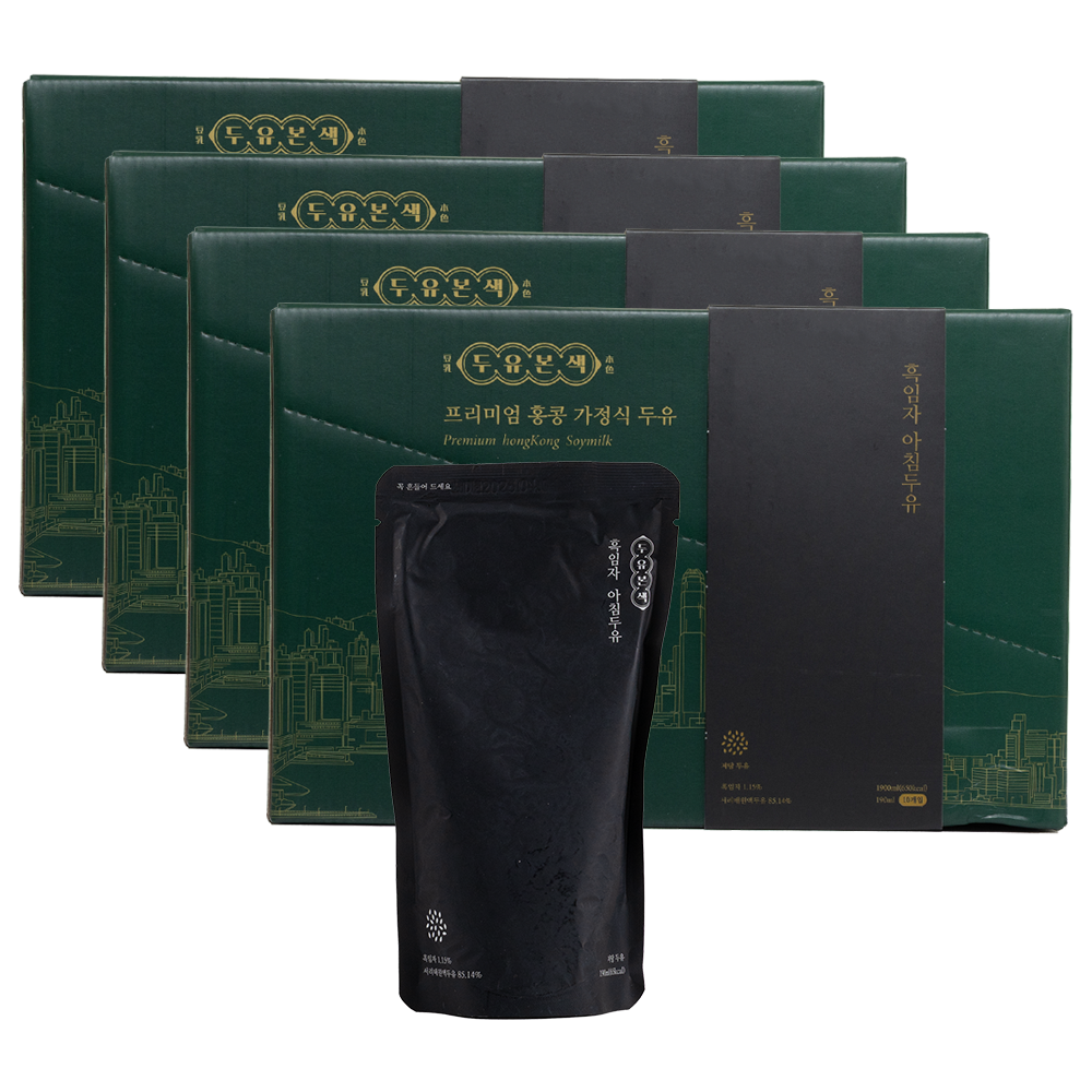 두유본색 식사대용 국산콩 무가당 흑임자 두유 102,000원