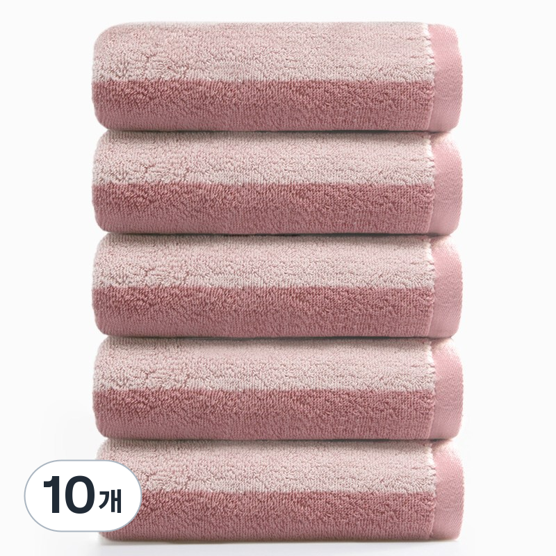 록신 데일리 스트라이프 세면타월 160g 40수  40*90 호텔 수건 세트 시크라인 스트라이프 파스텔 34,700원