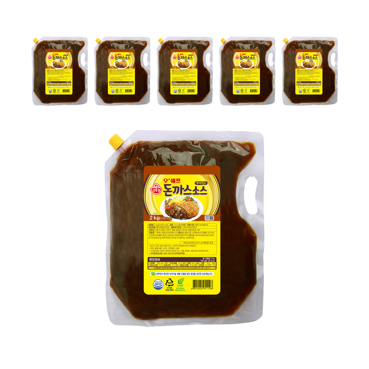 오뚜기 오쉐프 돈까스 소스 22,200원