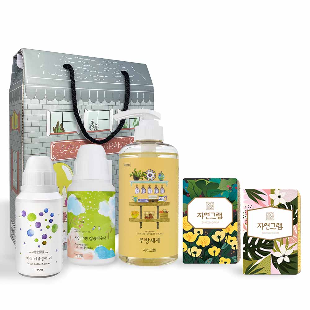 자연그램 주방을 부탁해 주방 세제 선물세트, 1세트 32,450원